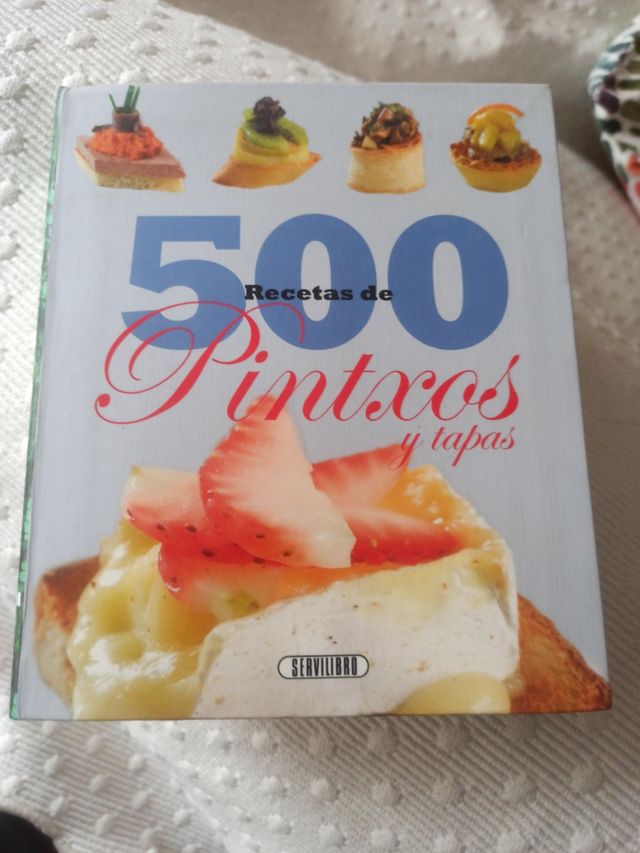 500 recetas de pintxos y tapas