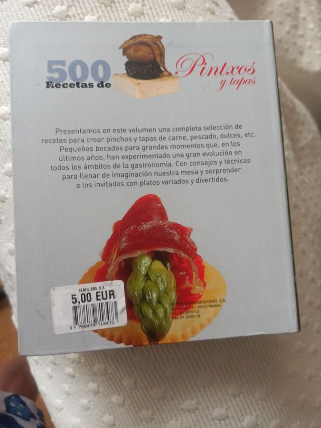 500 recetas de pintxos y tapas