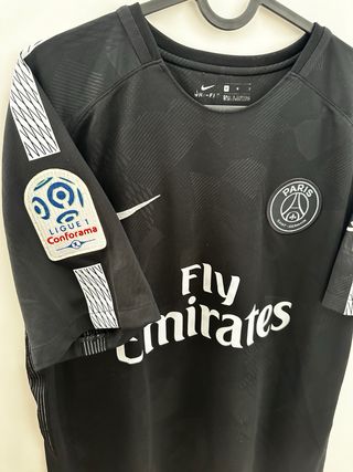 Camiseta Neymar Jr. PSG 2017  Edición Negra