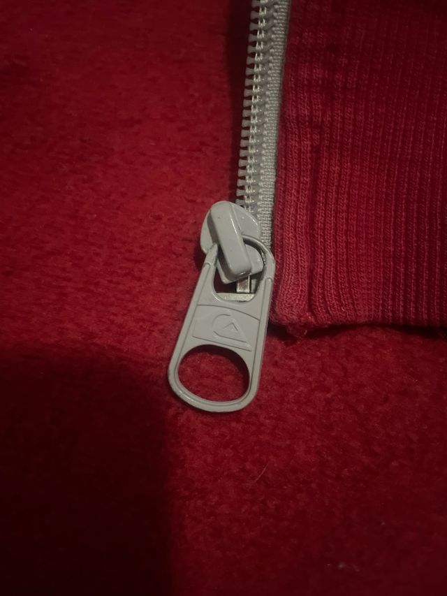 Sudadera Quicksilver roja talla M