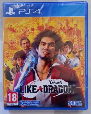 Yakuza Like a Dragon PS4 precintado ES