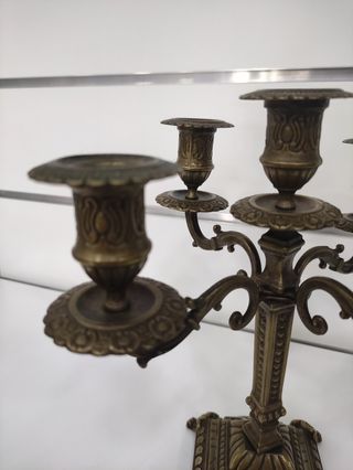 Candelabro 5 braccia bronzo