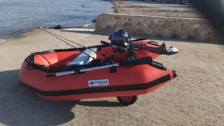 Zodiac inflable 2,49m roja