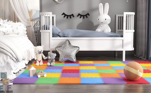 18 tappeti puzzle per bambini 30x30cm