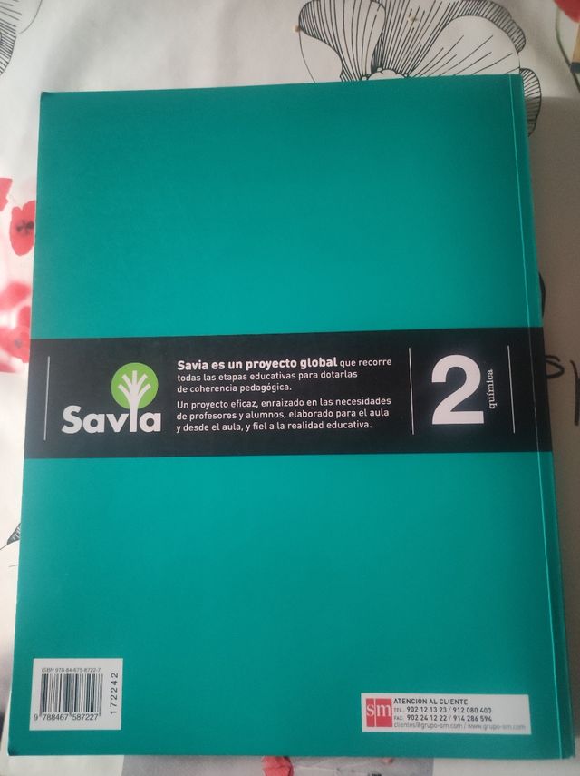 Química. 2 Bachillerato. Savia
