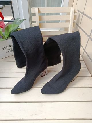 Botas altas negras Tamaris