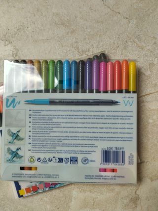 Rotuladores acuarelables Staedtler x2