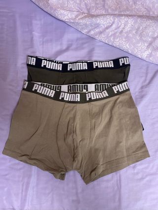 2 Calzoncillos Puma - Verde Oliva XL