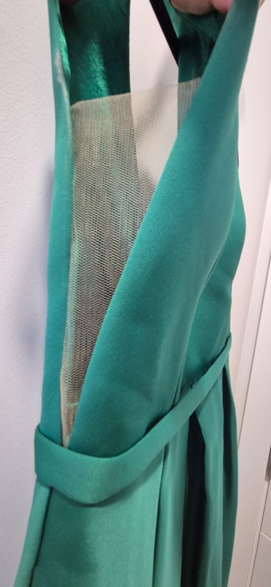 Vestido verde elegante