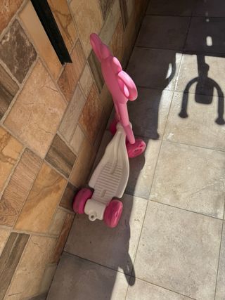 Patinete infantil Jirafa rosa