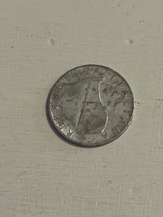 Moneta 5 Lire Italia 1955
