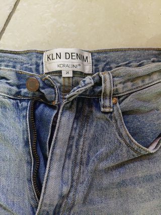 Shorts Kln Denim Koralline Tg 26