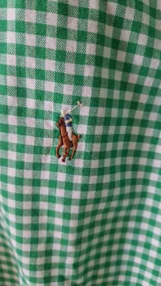 Camisa Polo Ralph Lauren M - Verde ENVIO