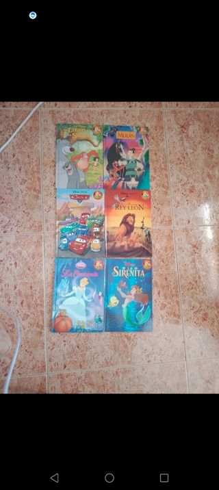 6 títulos distintos de Disney