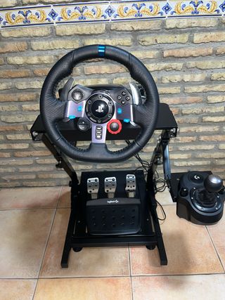 Logitech G29 + Pedales + Cambio de marchas