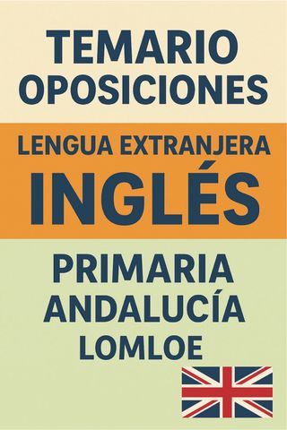 Temario Oposiciones Inglés Primaria