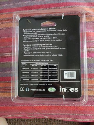 Tarjeta de memoria