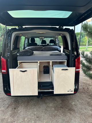 Mueble Camper plegable para Furgoneta tipo Vito