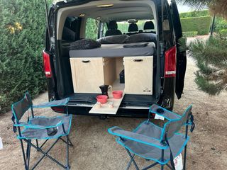 Mueble Camper plegable para Furgoneta tipo Vito