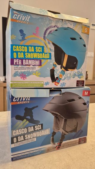 Cascos junior para niños esquí Crivit (2 unid.)