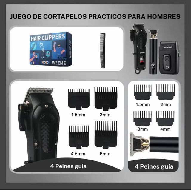 Cortapelos WEEME profesional recargable NUEVO