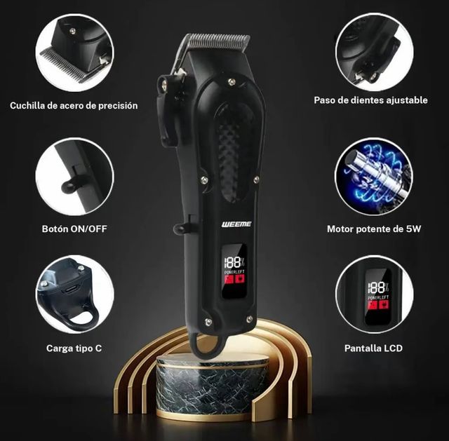 Cortapelos WEEME profesional recargable NUEVO