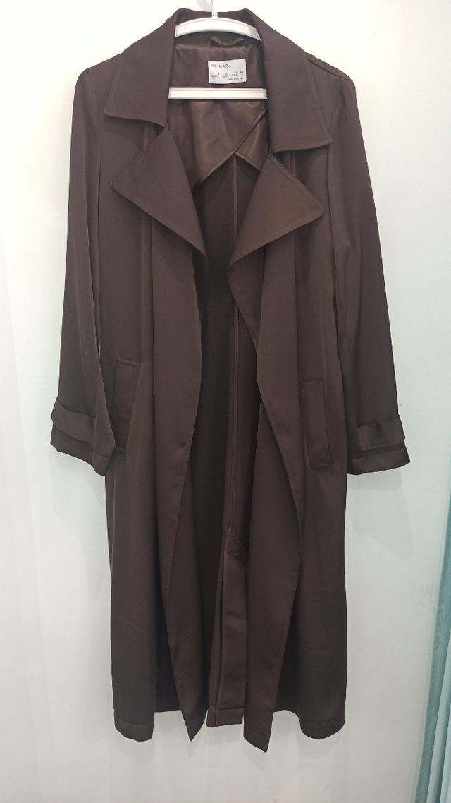 Gabardina marrón Primark