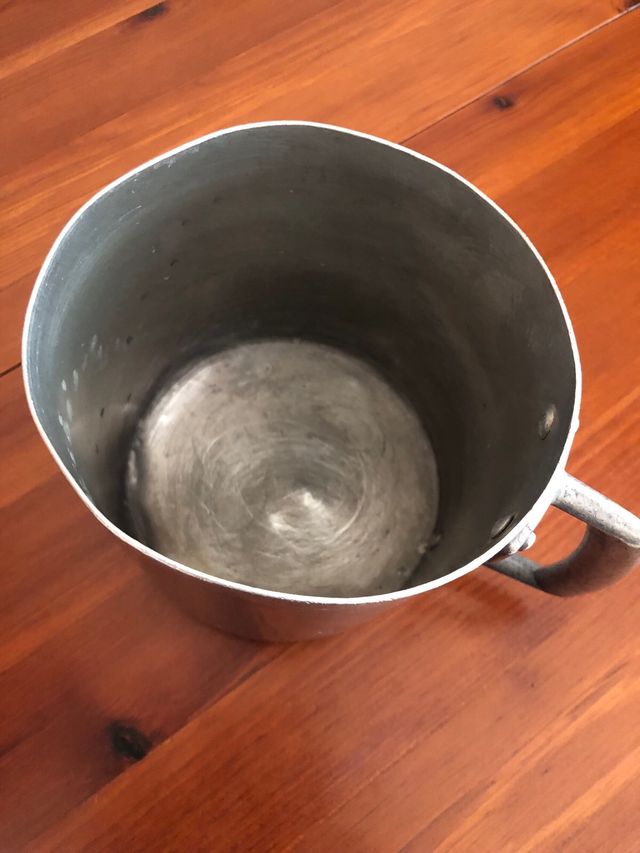 Cazo aluminio años 50