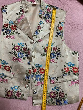 Chaleco fallero hombre