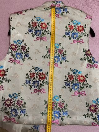 Chaleco fallero hombre