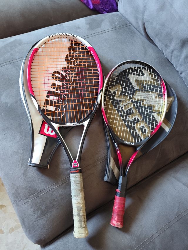 2 Raquetas Tenis Wilson y Mito