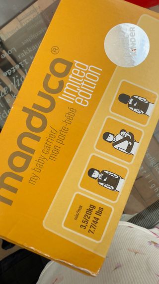 Manduca portabebés ed. limitada