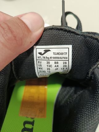 Botas Fútbol Joma - EU 15 
