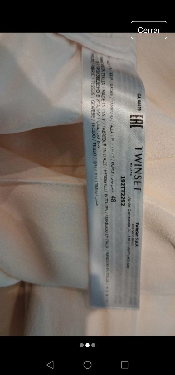 Pantalón Twinset by simona Barbieri