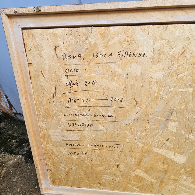 Quadro Roma: Isola Tiberina