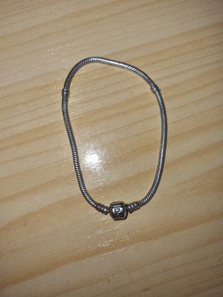 Pulsera Pandora plata 21cm