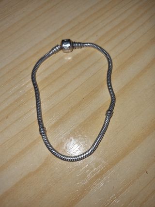 Pulsera Pandora plata 21cm