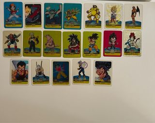 Lotto Lamincards e carte dragonball Z & GT