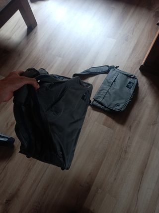 Bolso bandolera + maleta viaje