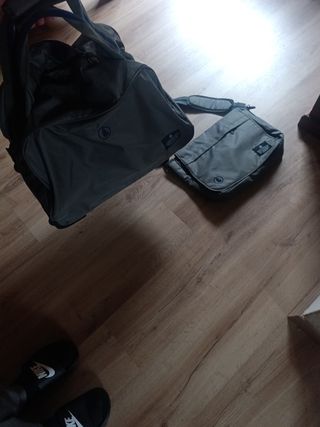 Bolso bandolera + maleta viaje