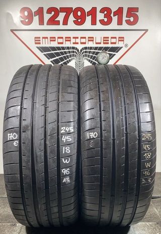 245 45 18 W GOODYEAR RUEDA SEMINUEVA OFERTA