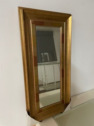 Espejo dorado - Moderno