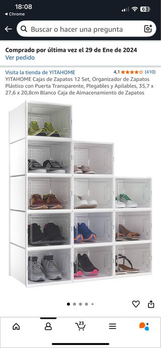 Zapateros YITAHOME (12 uds)