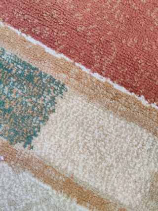 Alfombra grande Beige/Burdeos