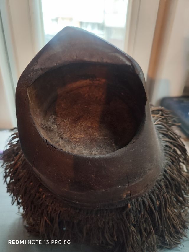 Cabeza bruja cenicero vintage