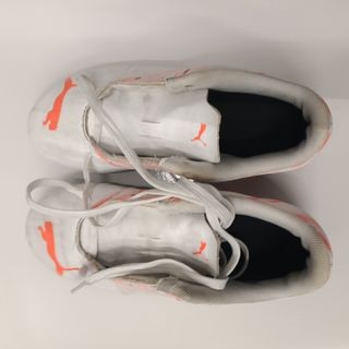 Botas fútbol Puma Jr. blancas talla 32