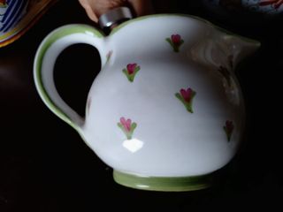 6 Caraffe Ceramica Dipinte a Mano 