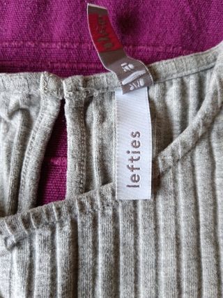 Peto gris manga corta