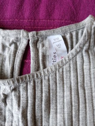 Peto gris manga corta