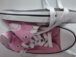 Zapatillas rosa Converse
